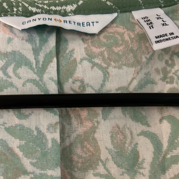 NEW Canyon Retreat Quilted Jacket With Pockets GreenHills size Large - Picture 4 of 6